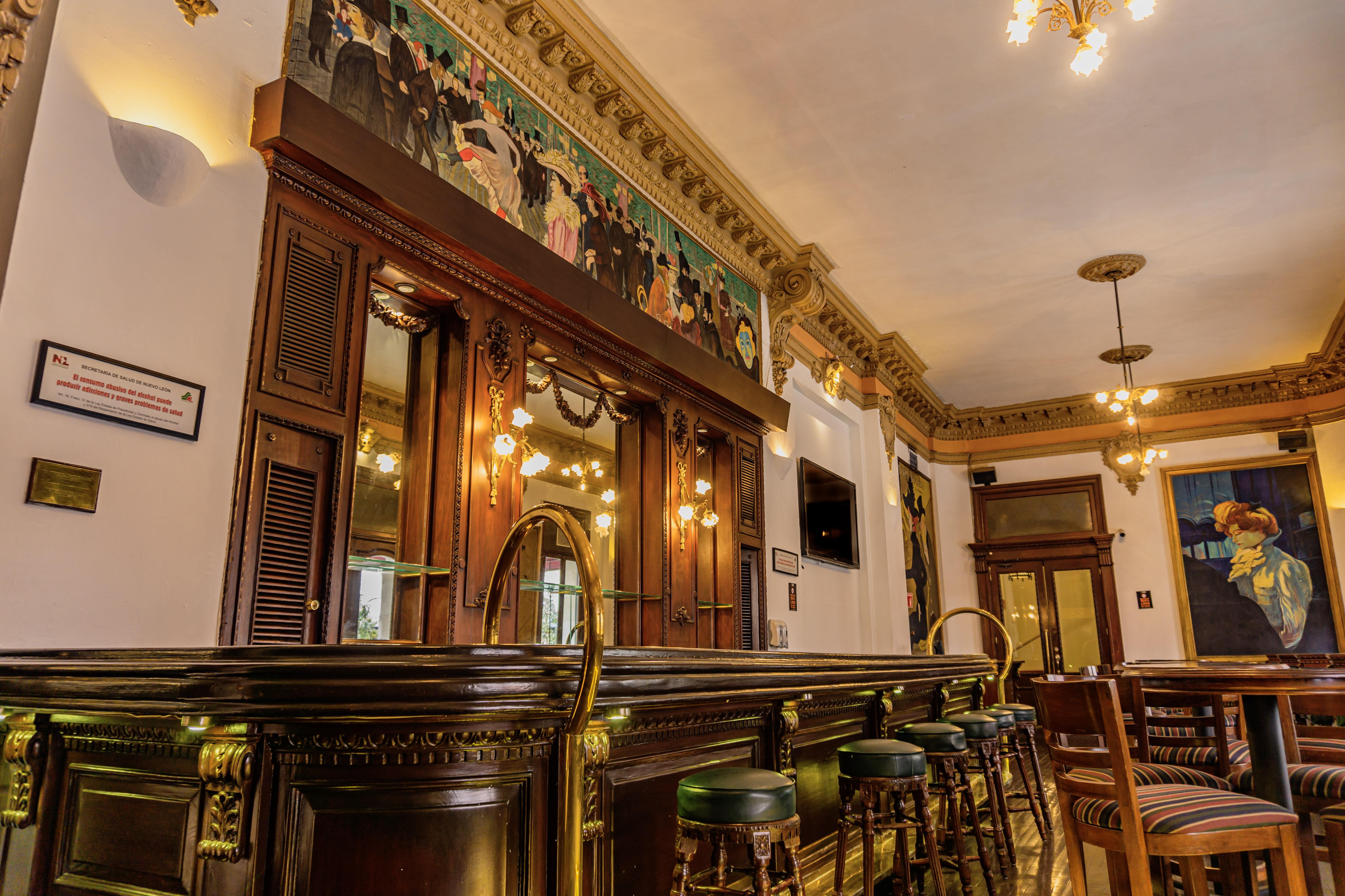 Gamma Monterrey Gran Hotel Ancira Zewnętrze zdjęcie The bar at the 21 Club