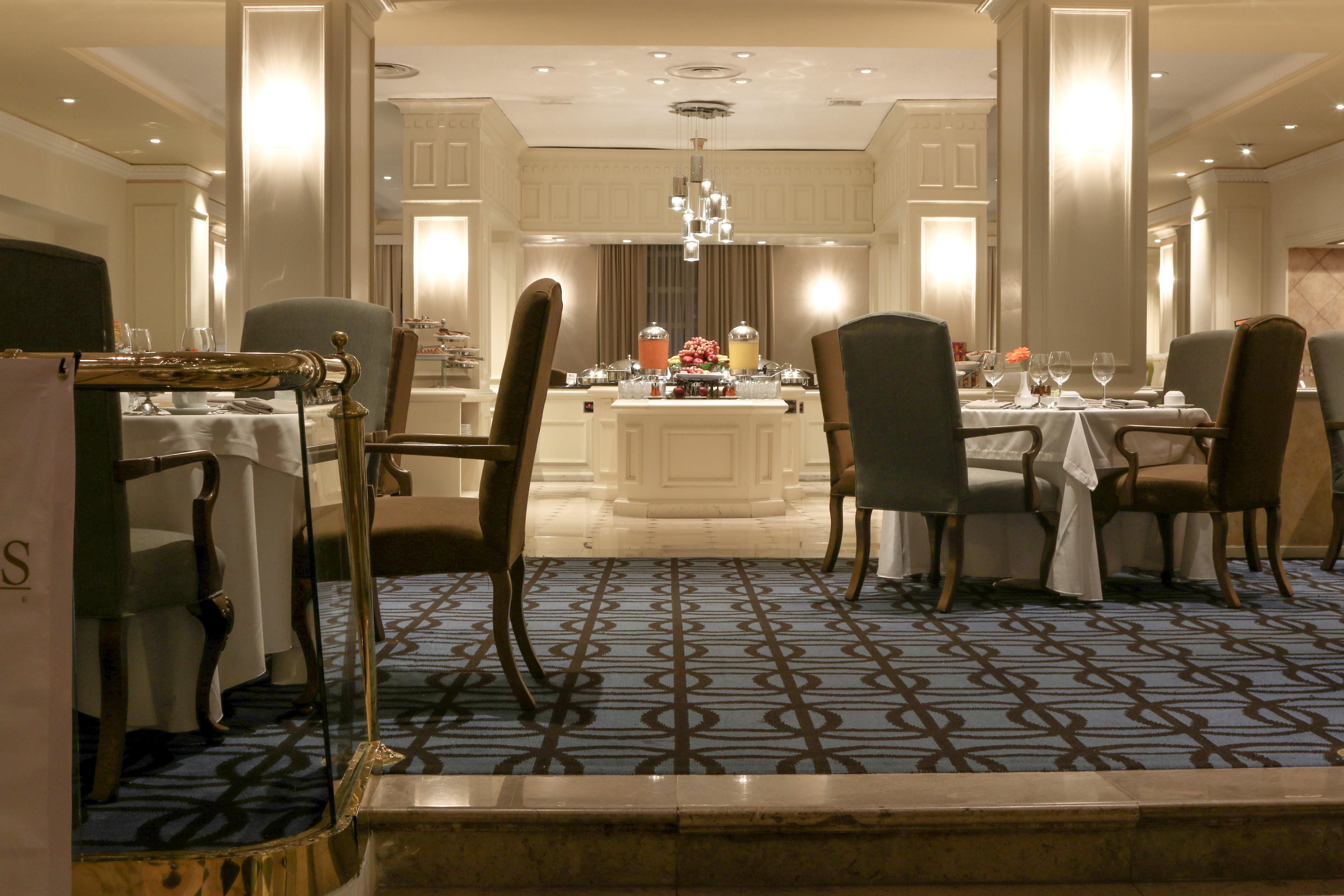 Gamma Monterrey Gran Hotel Ancira Zewnętrze zdjęcie The dining room at the St. Regis