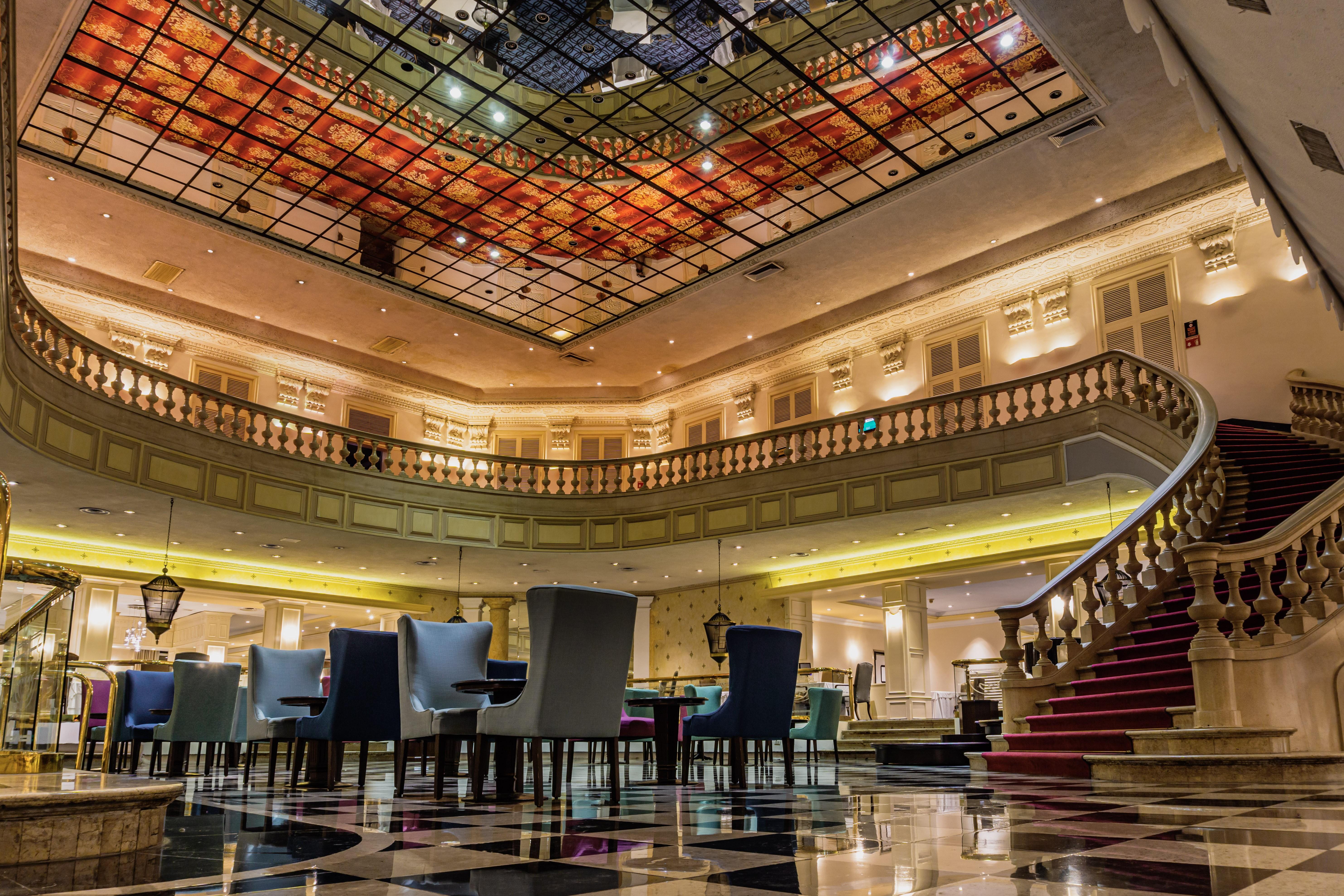 Gamma Monterrey Gran Hotel Ancira Zewnętrze zdjęcie The lobby of the hotel