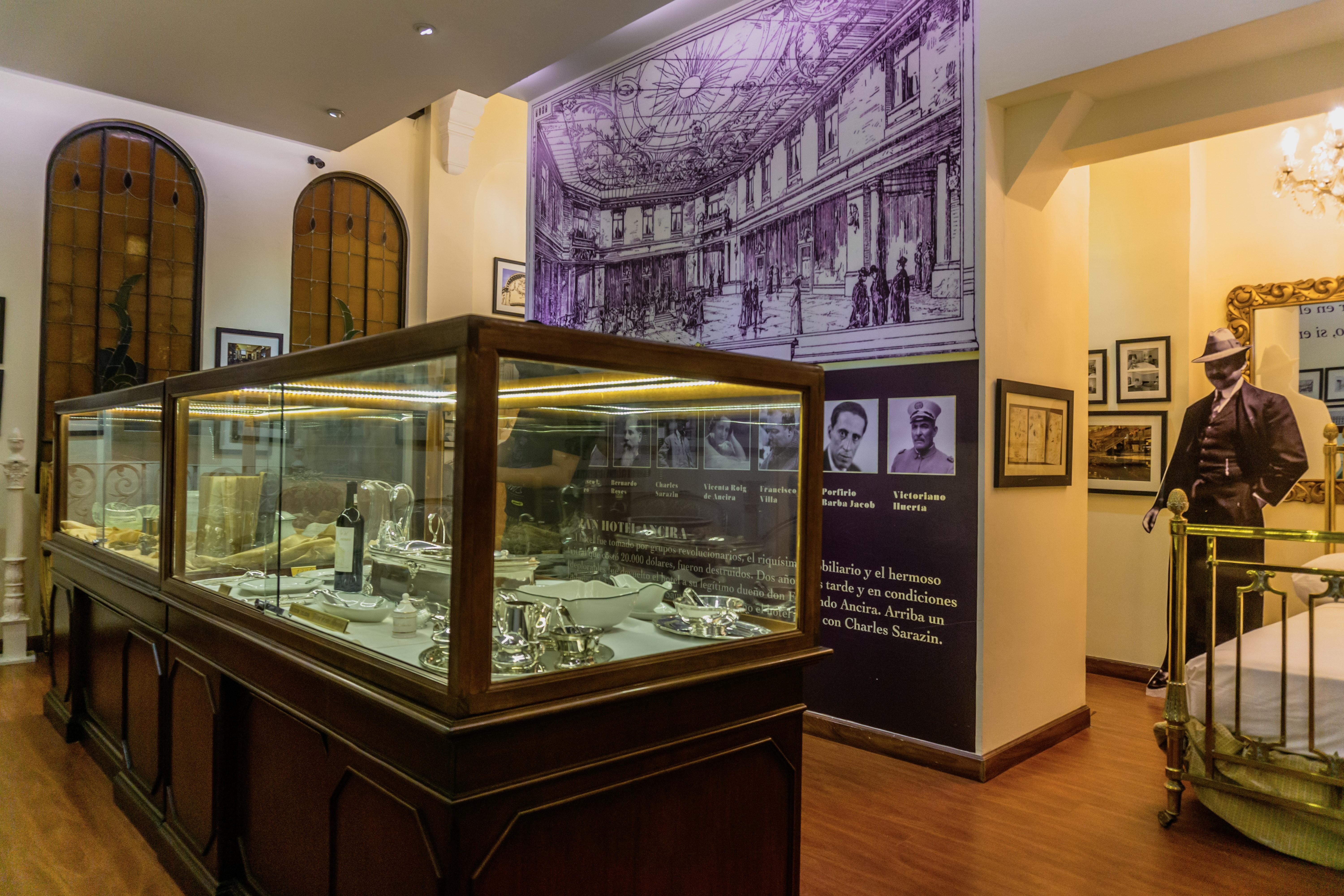 Gamma Monterrey Gran Hotel Ancira Zewnętrze zdjęcie The interior of the museum