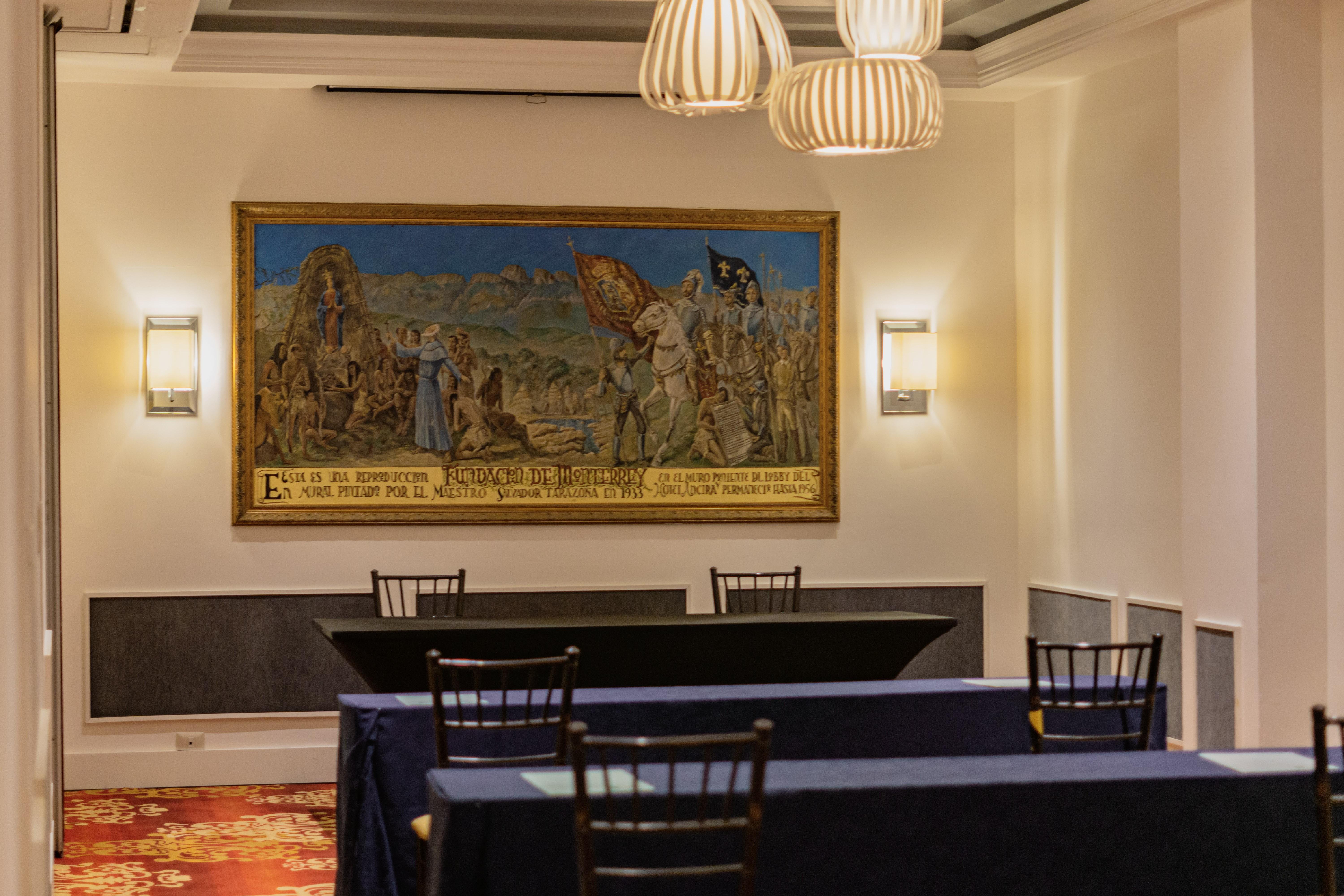 Gamma Monterrey Gran Hotel Ancira Zewnętrze zdjęcie The painting in the United States Senate