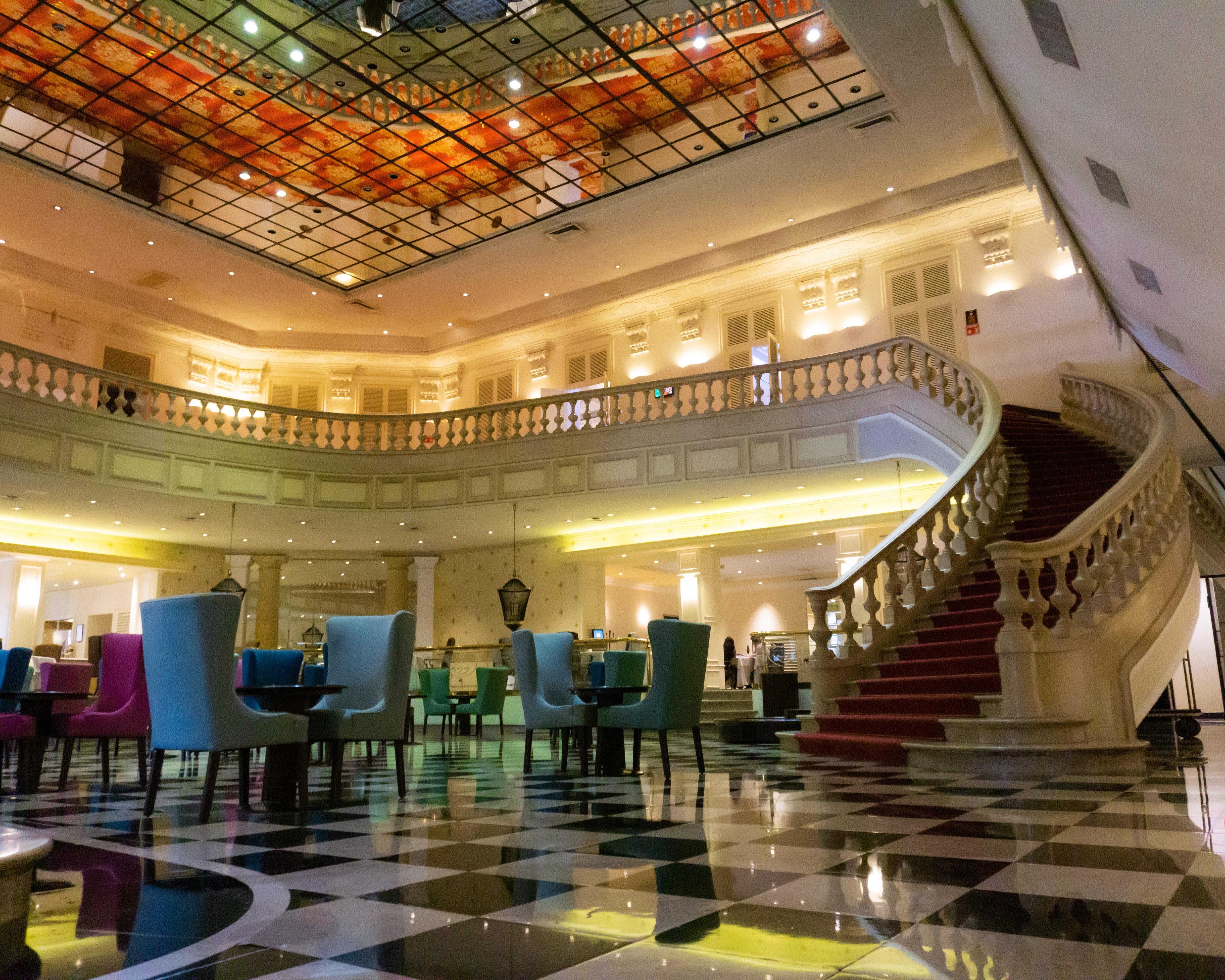 Gamma Monterrey Gran Hotel Ancira Zewnętrze zdjęcie The lobby of the hotel